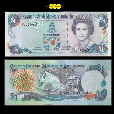 Cayman Islands $1 Cayman Islands $1